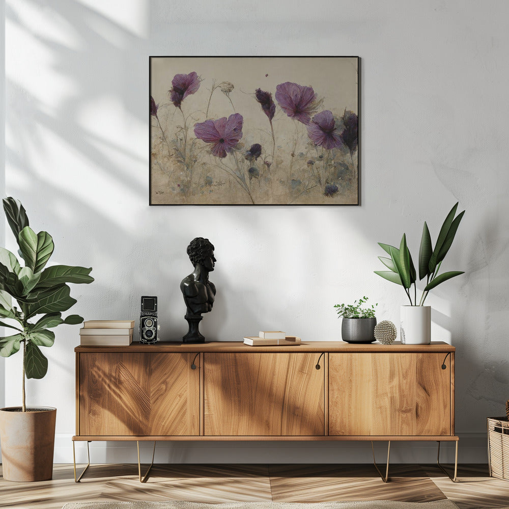 Purple Bloom Whispers | Poster