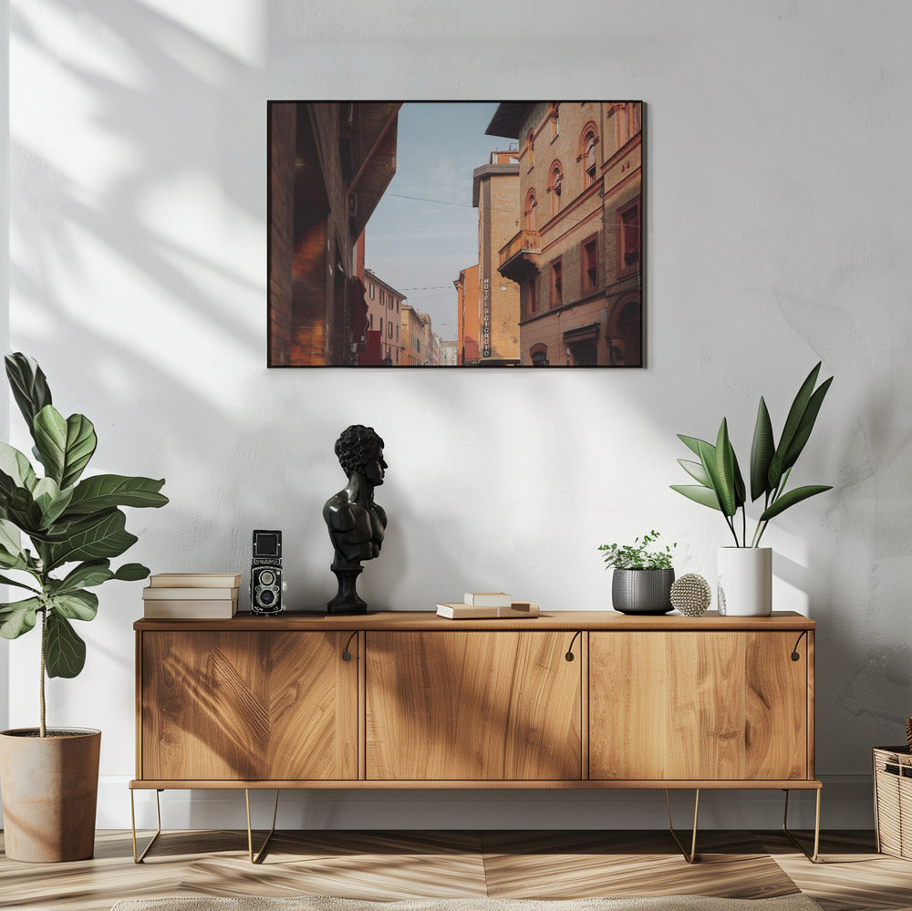 Bologna Sunset | Italy Travel Photography | Poster