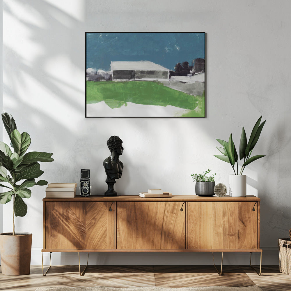 Barren Farm Barn Print No 3 | Poster
