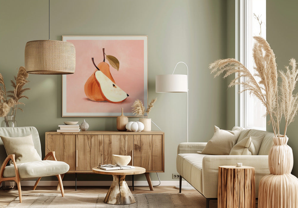 Stylized Pear | Canvas