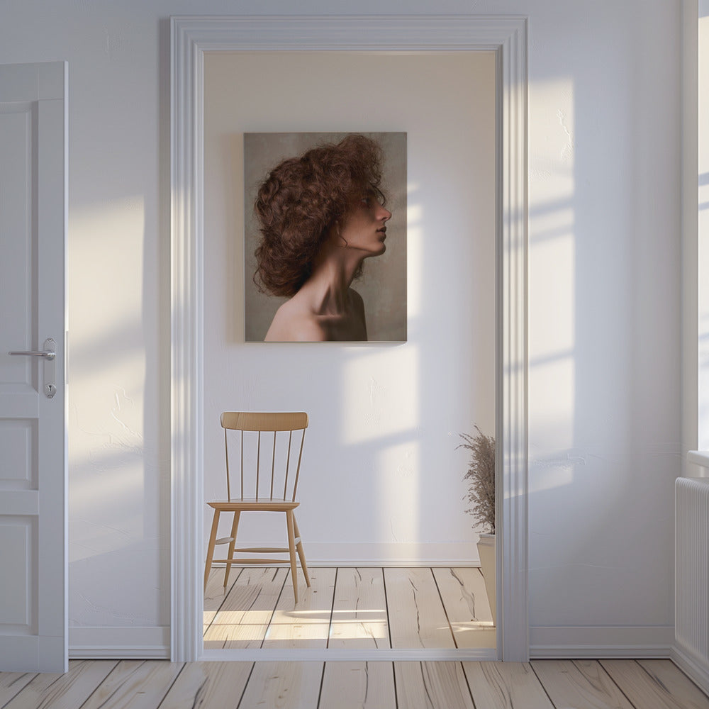 La Scapigliata | Canvas