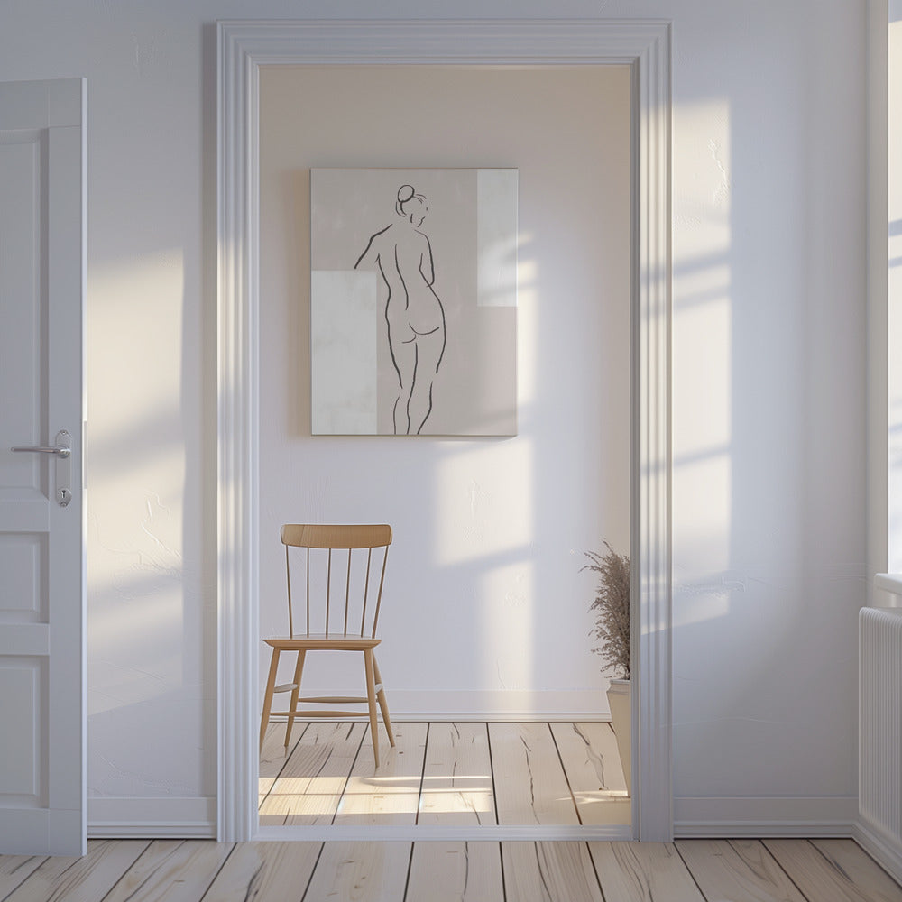 Woman in Studio | Canvas