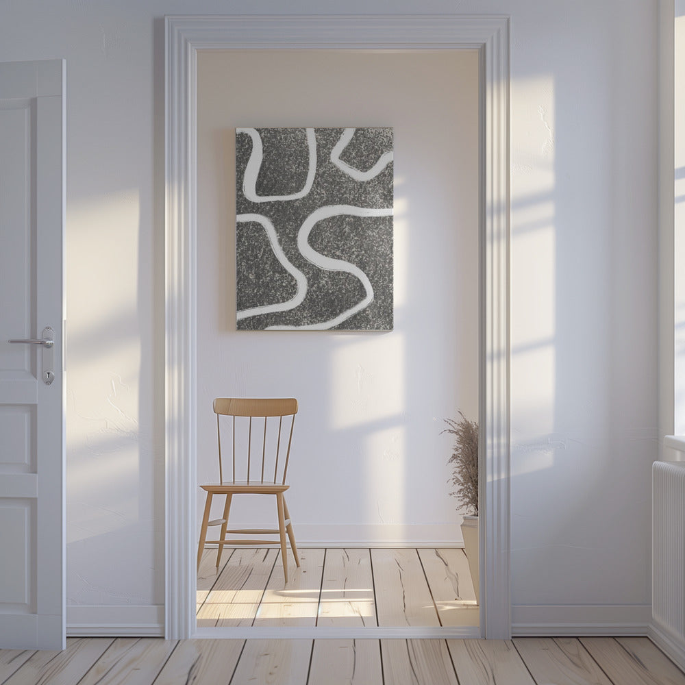 Curves in Contrast | Canvas