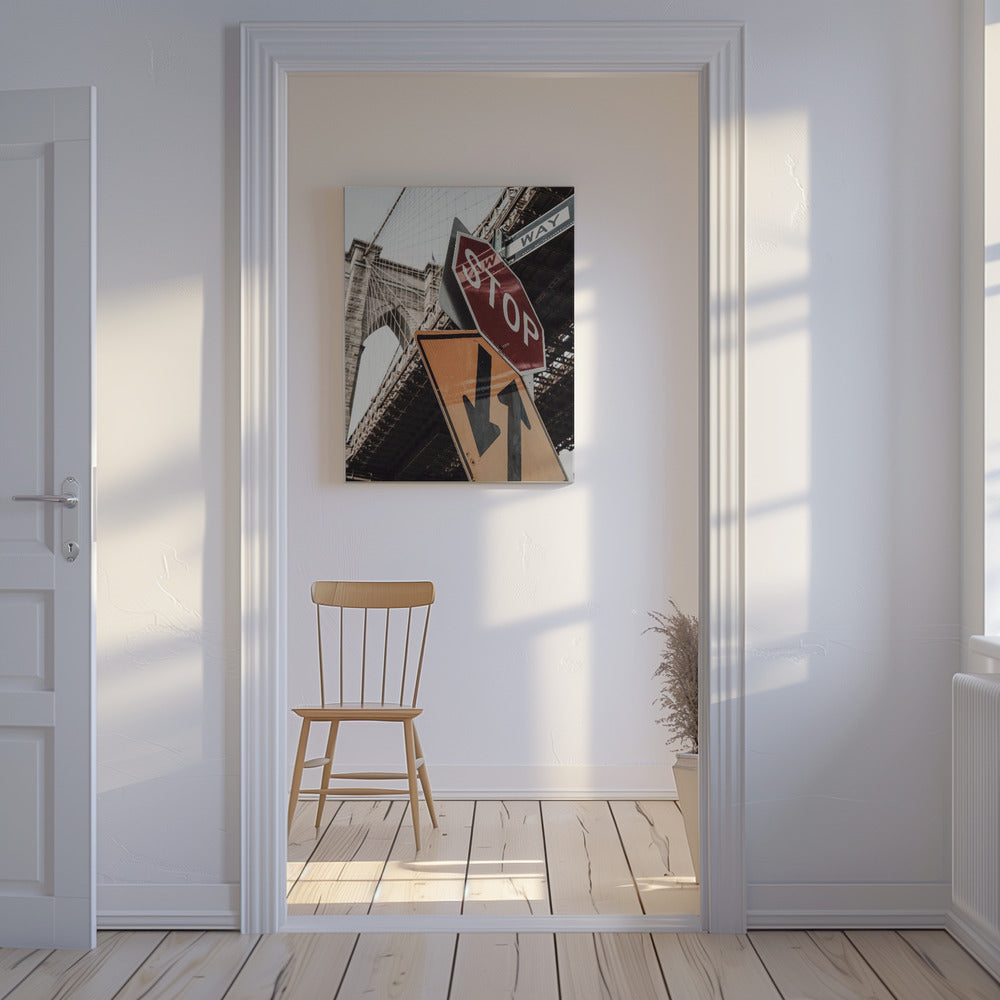 Brooklyn Bridge Stop | Canvas