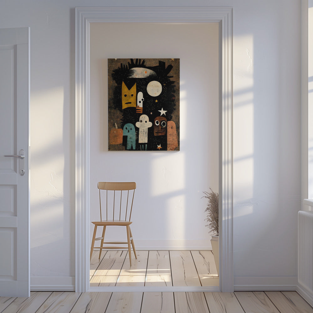 Celestial Facescape | Canvas