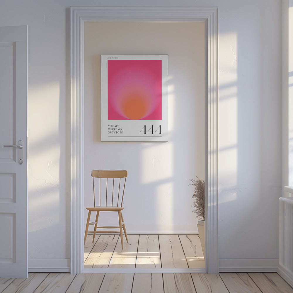 Gradient with Shades of Pink and Orange | Canvas