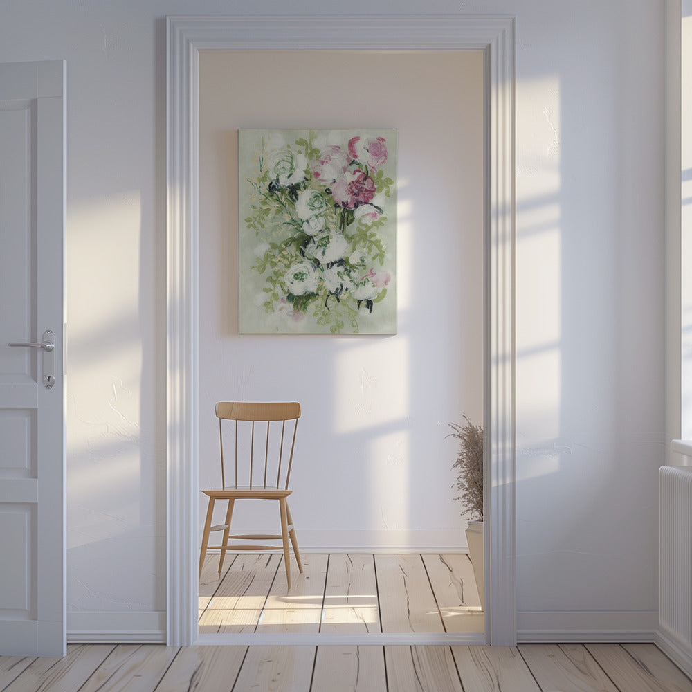 Haneul painterly bouquet | Canvas