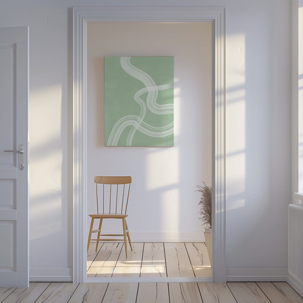 Minty Flow | Canvas