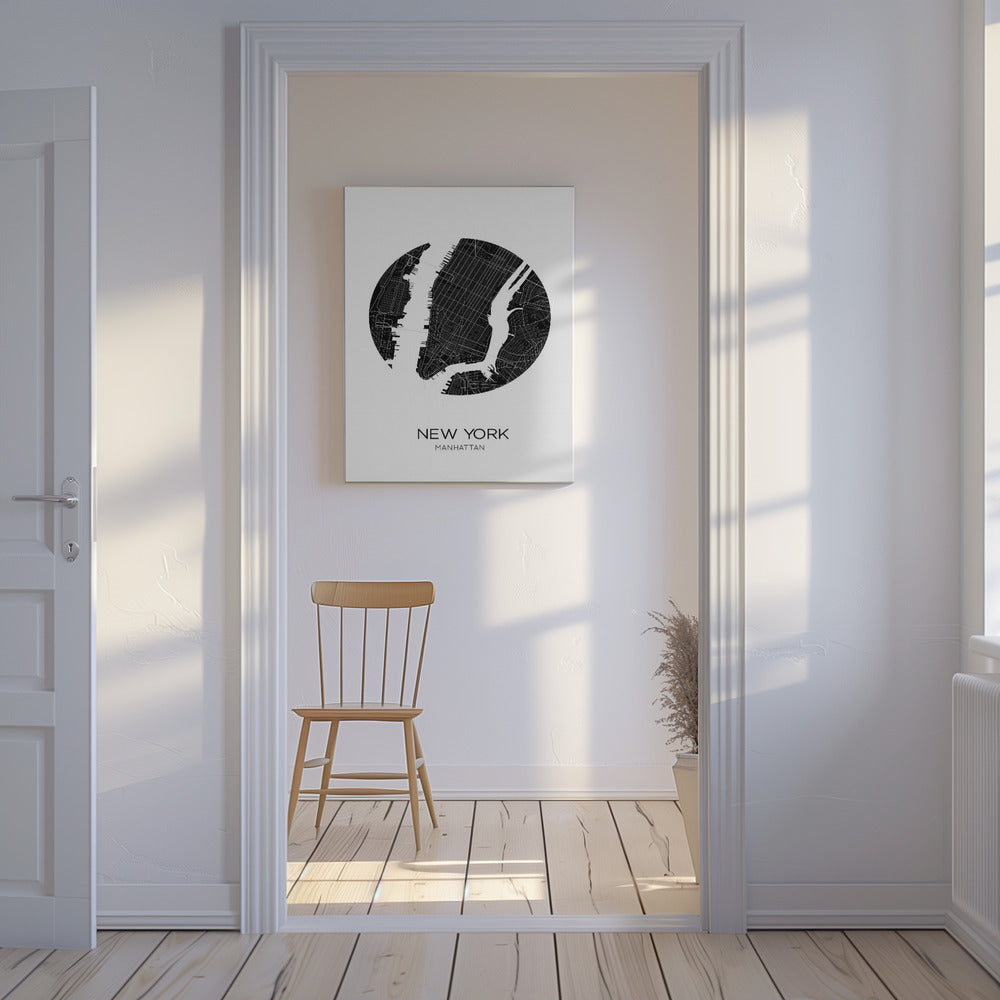 Circular Cityscape | Canvas