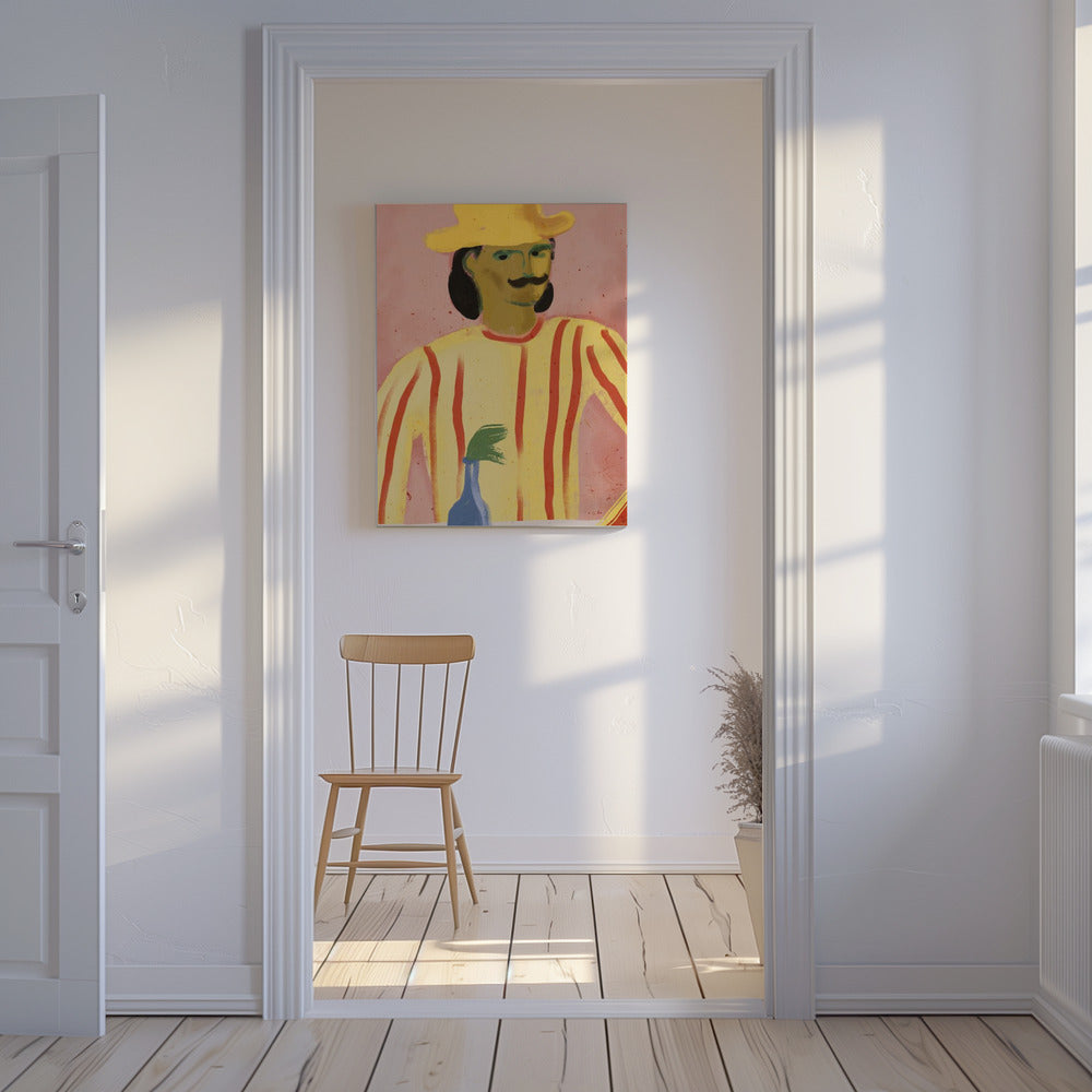Striped Reflection | Canvas