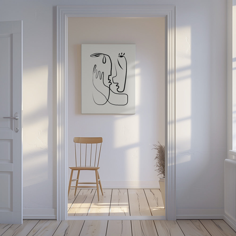 Don&#039;t Cry Line Art | Canvas