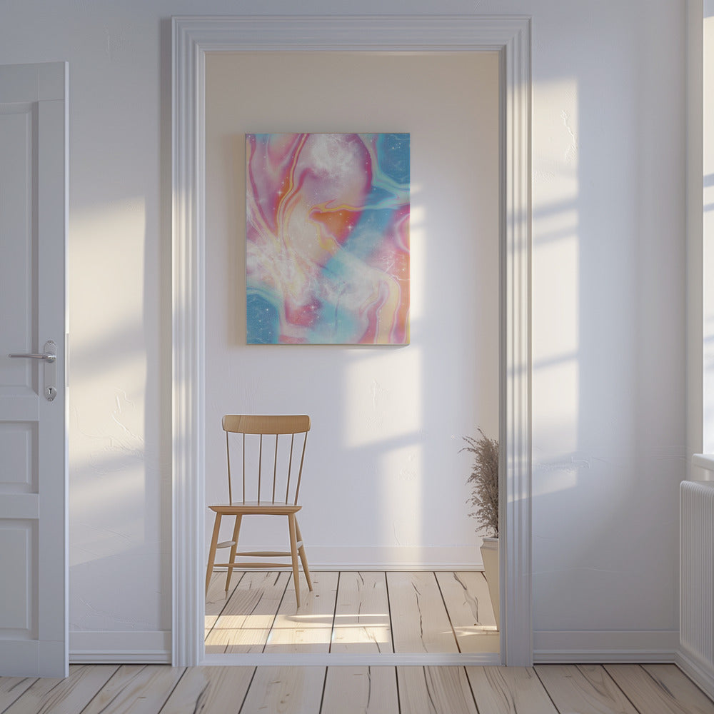 Vintage Pastel Space | Canvas