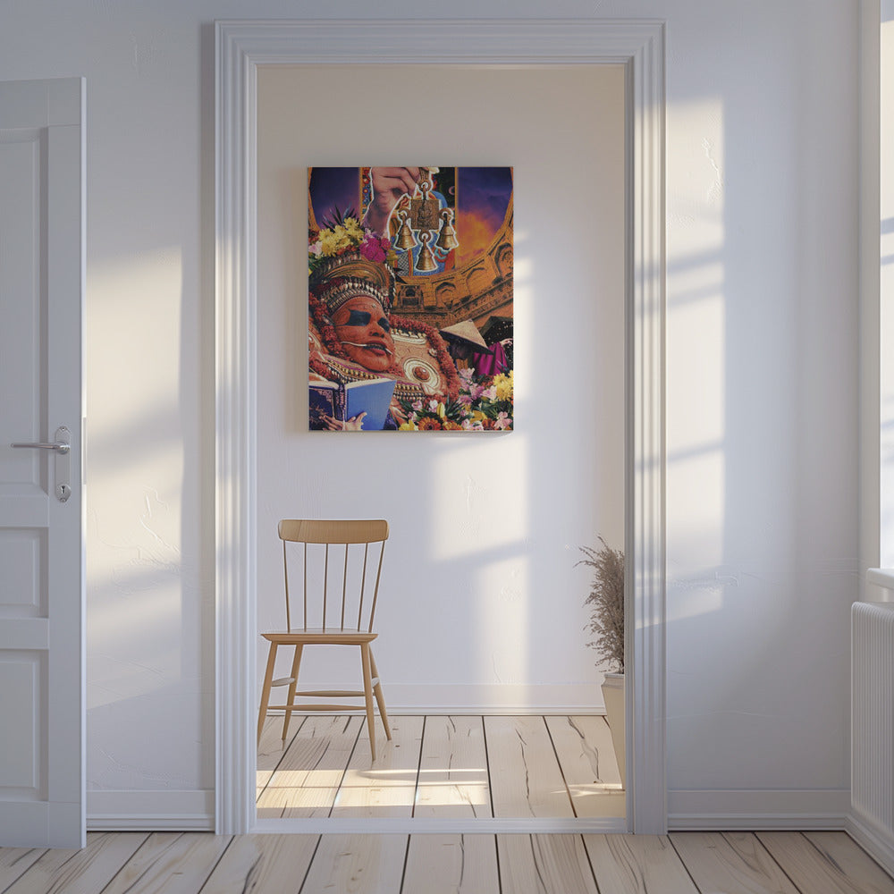 Retro Fantasy Culture Collage | Canvas
