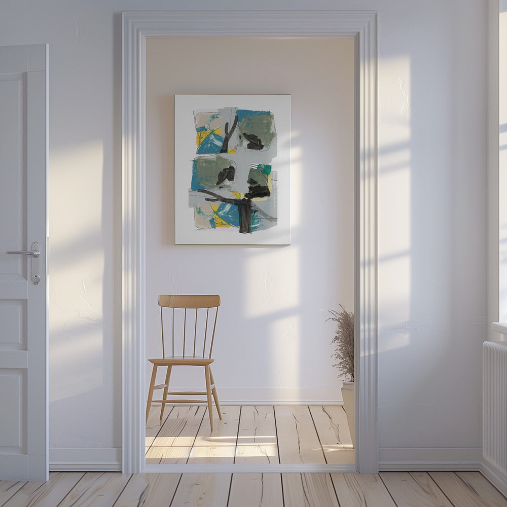 Contemporary Green No2 | Canvas