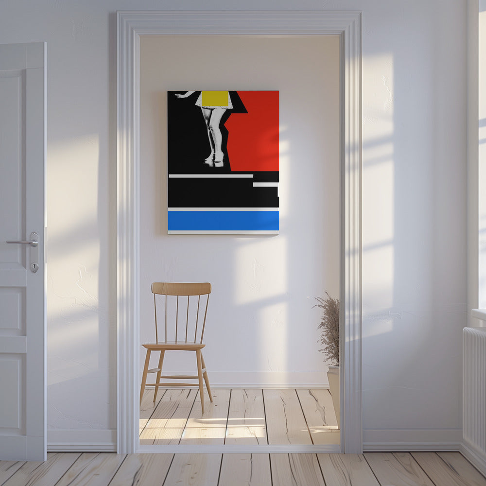 Photo Collage Lady No2 | Canvas