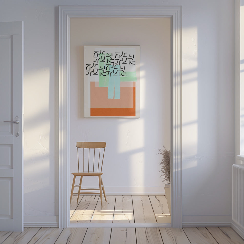 Pastel Pattern Collage 2 | Canvas