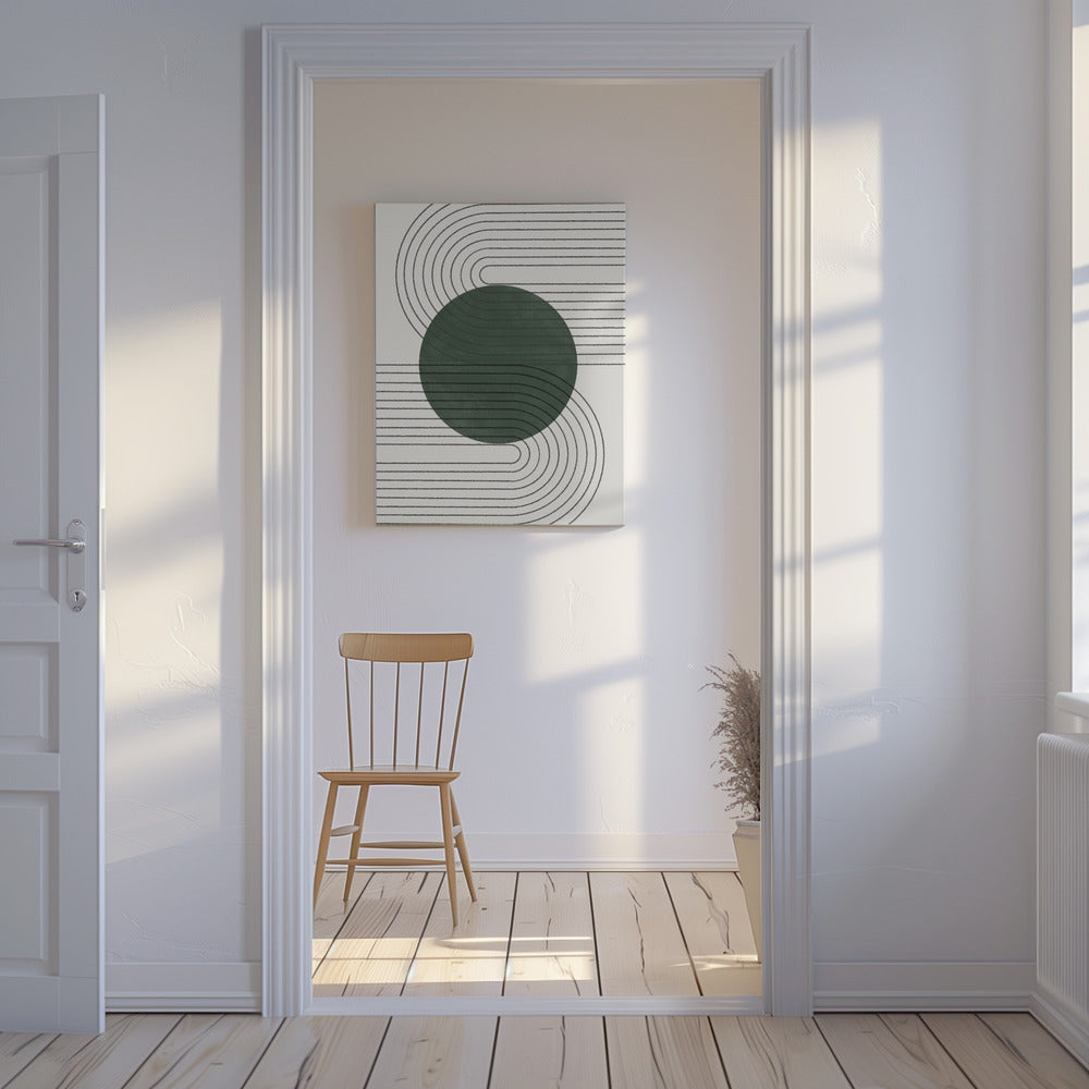 Curved Harmony | Canvas