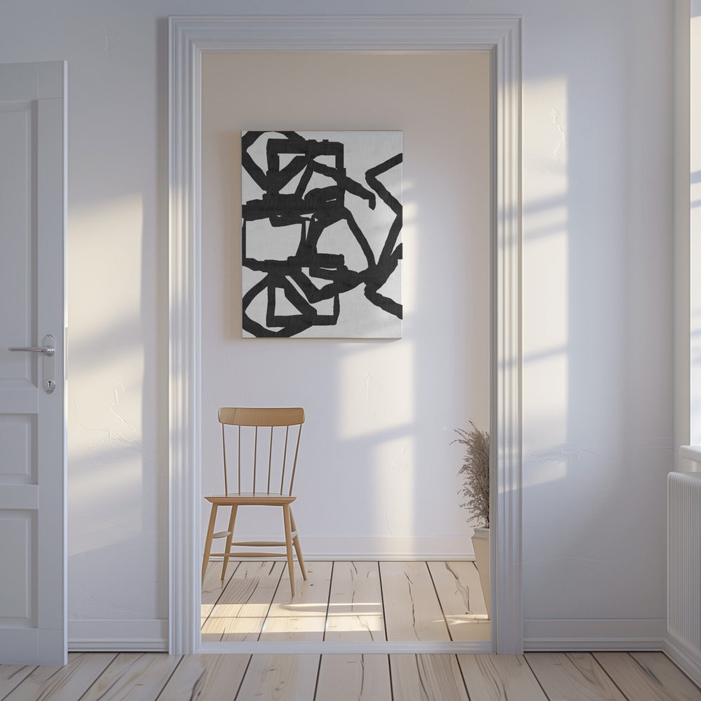 Noir and Inky 1 | Canvas