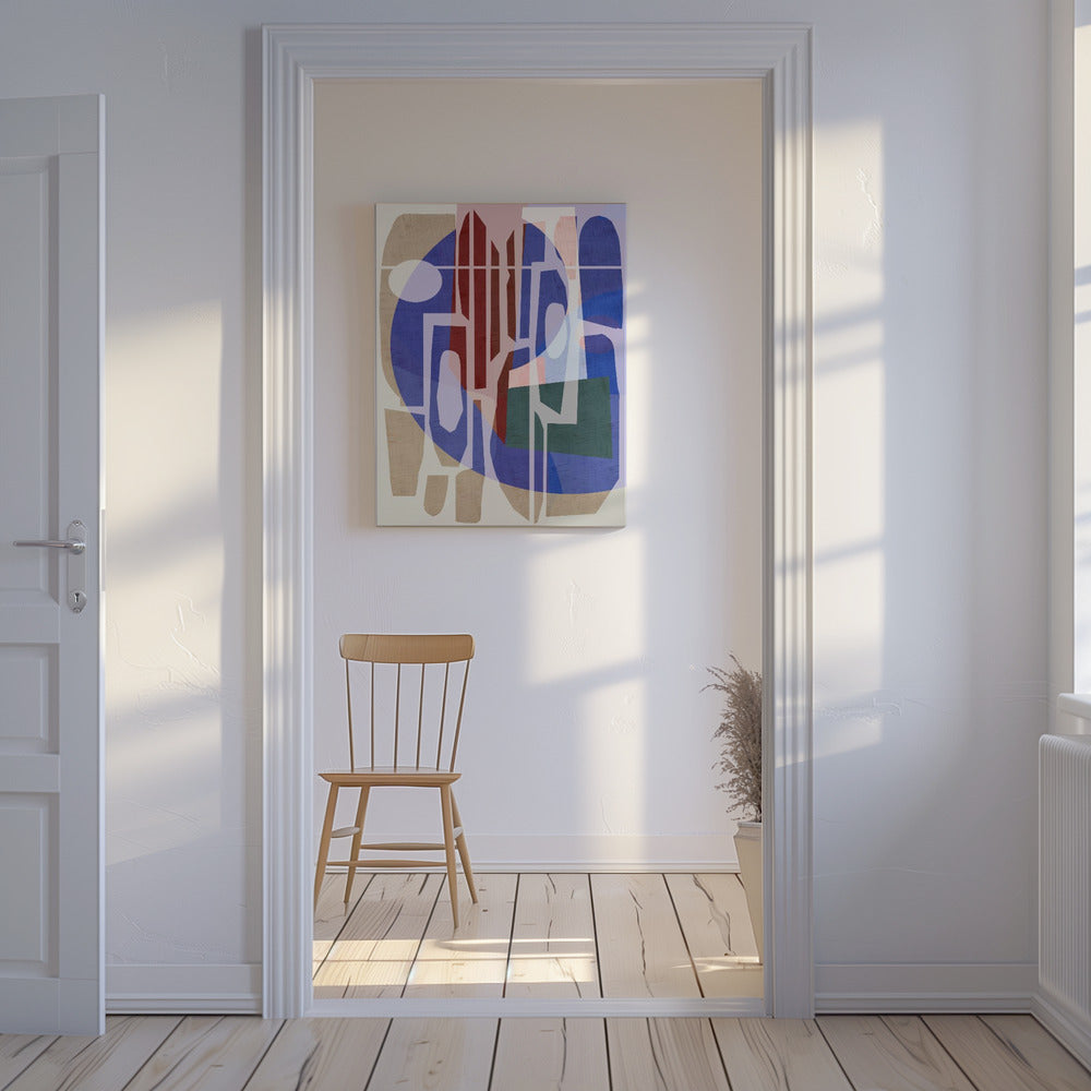 Neutral Shapes 4 | Canvas