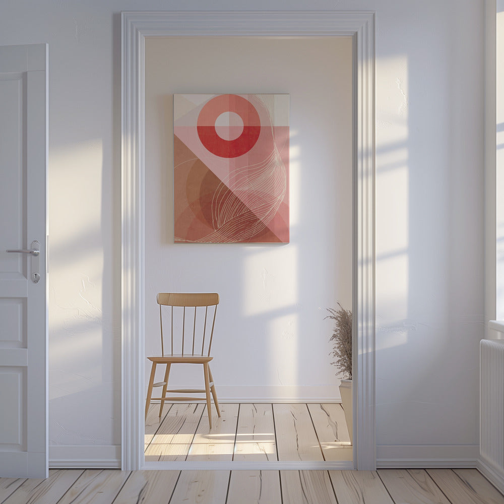 Abstract Above the mountain | Canvas