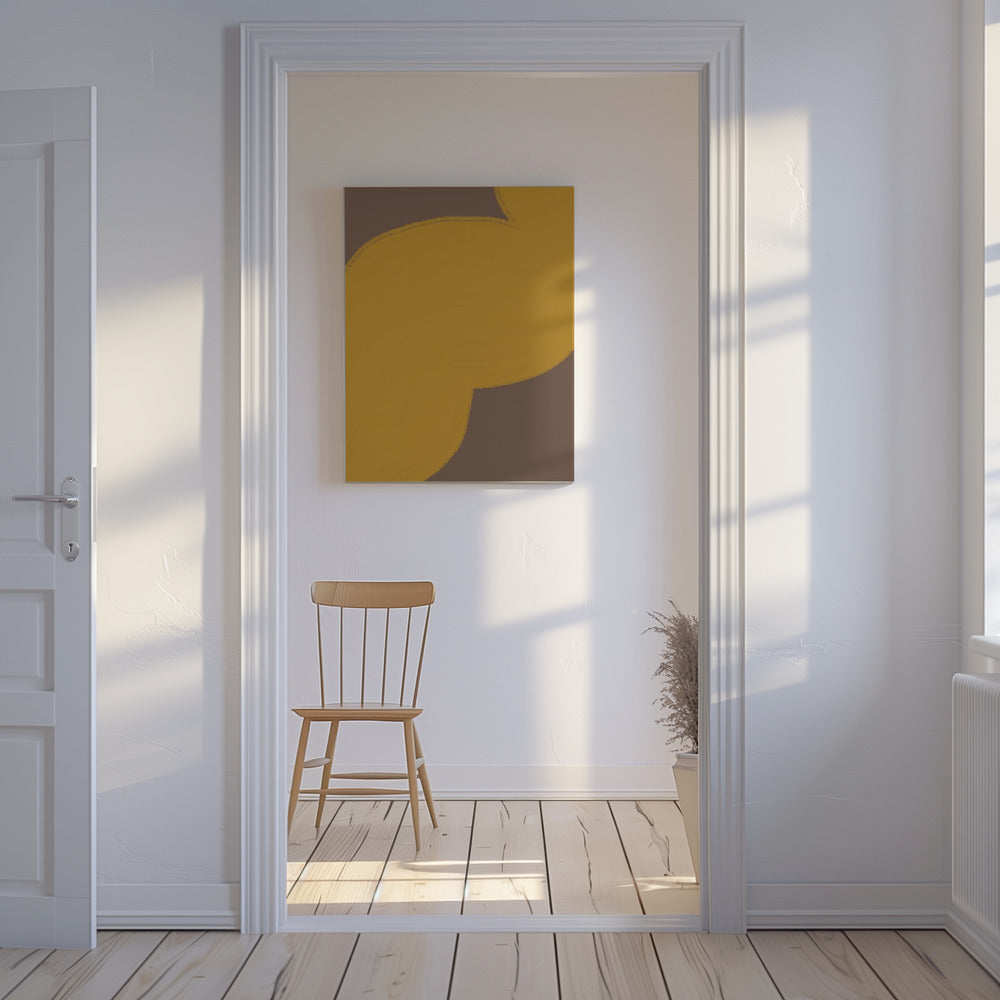 Golden Flow | Canvas