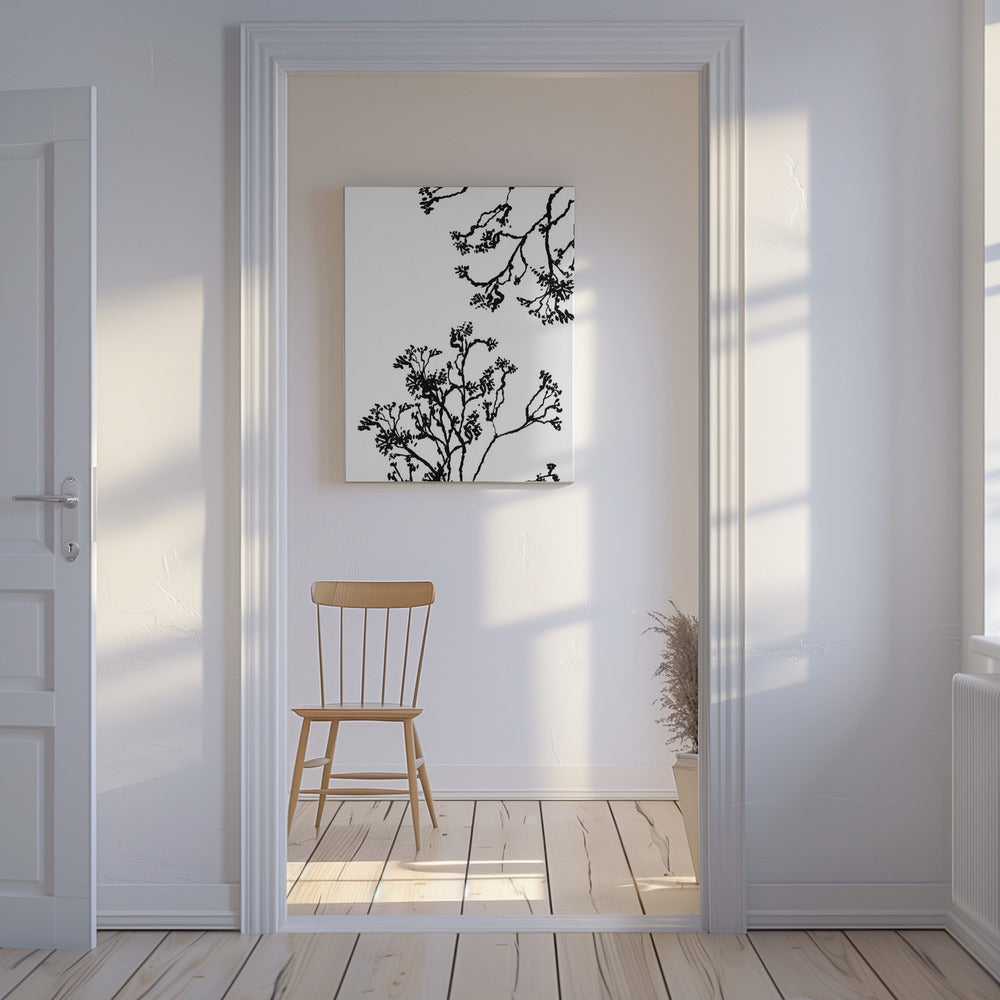 Blossom Trees Silhouette | Canvas