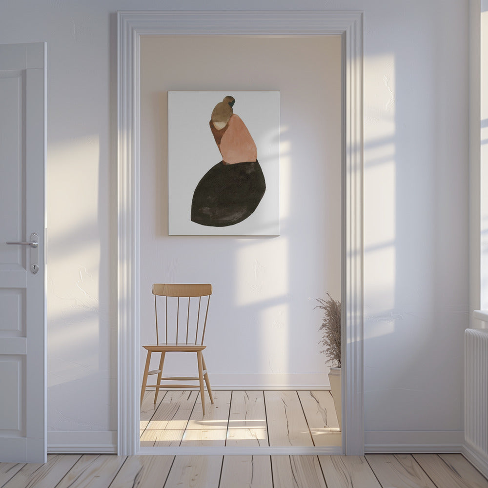 Sitting woman no.13 | Canvas