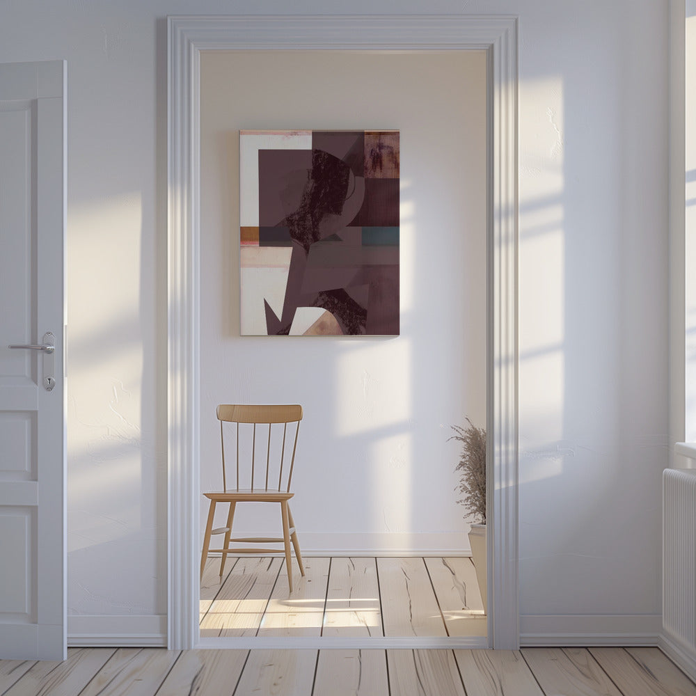 Minimal Organic Shapes 1 | Canvas