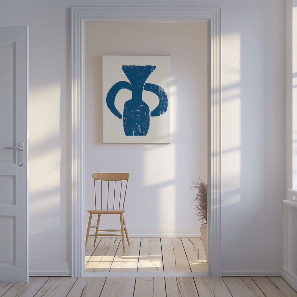 Vase Blue | Canvas