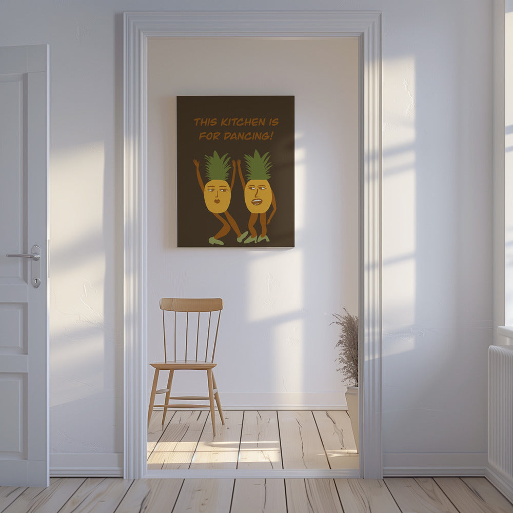 Dancing pineapples | Canvas