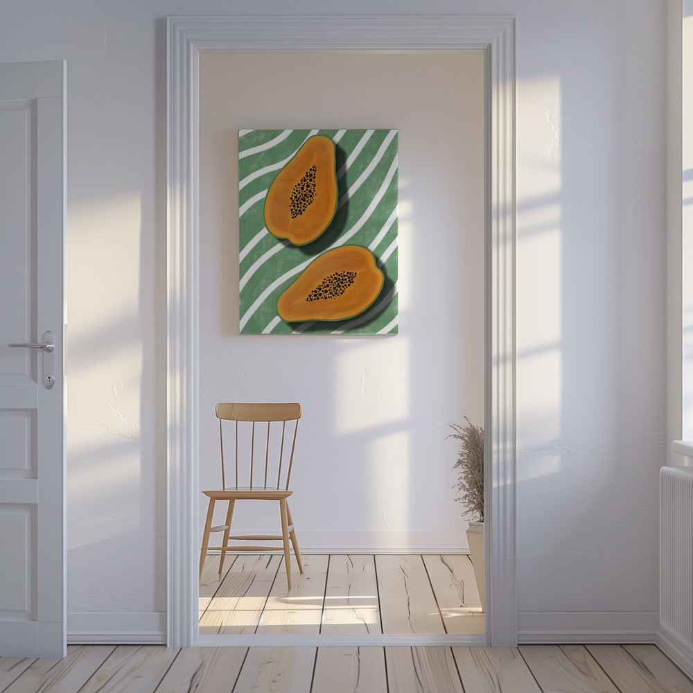 Papayas | Canvas