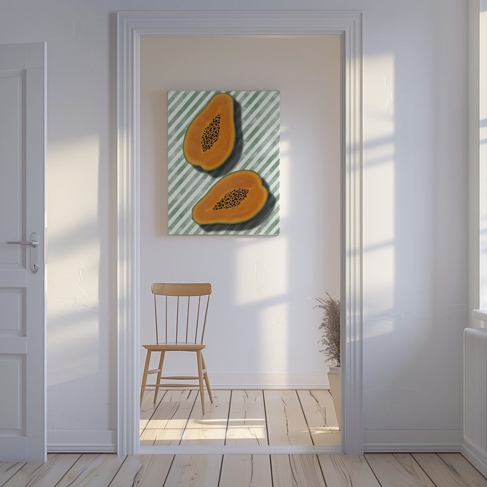 Papayas | Canvas