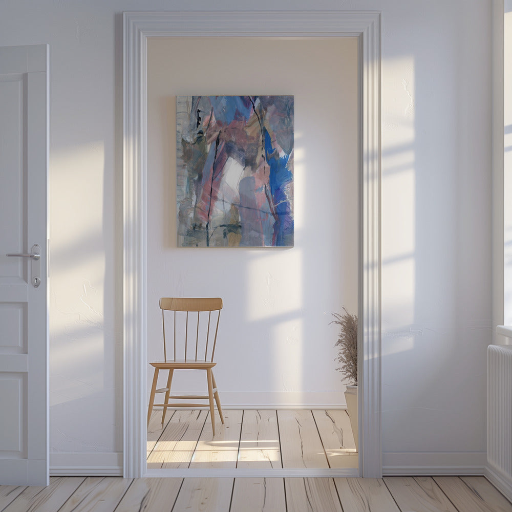 Abstract Soft Profile 2 | Canvas