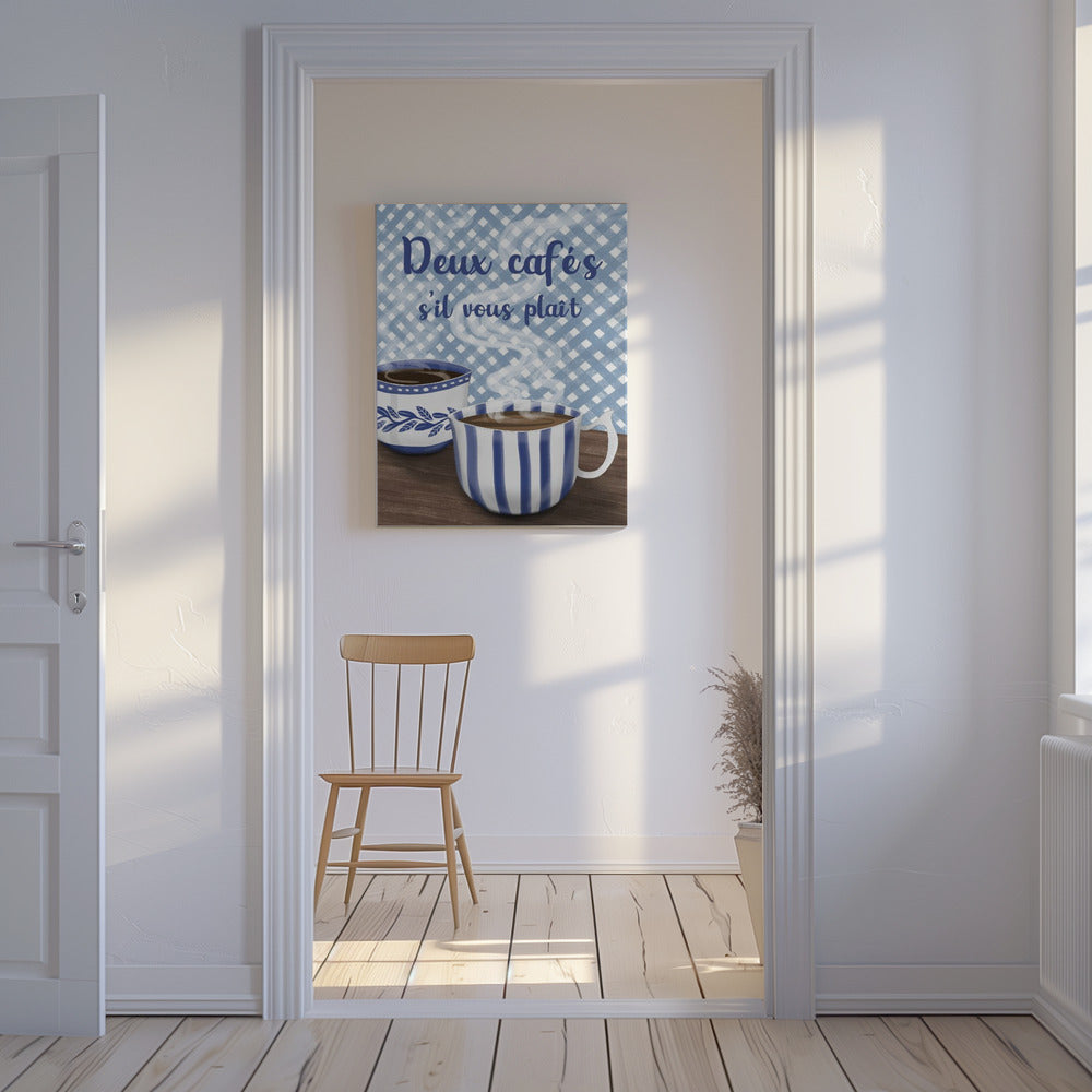Two coffees please | Canvas