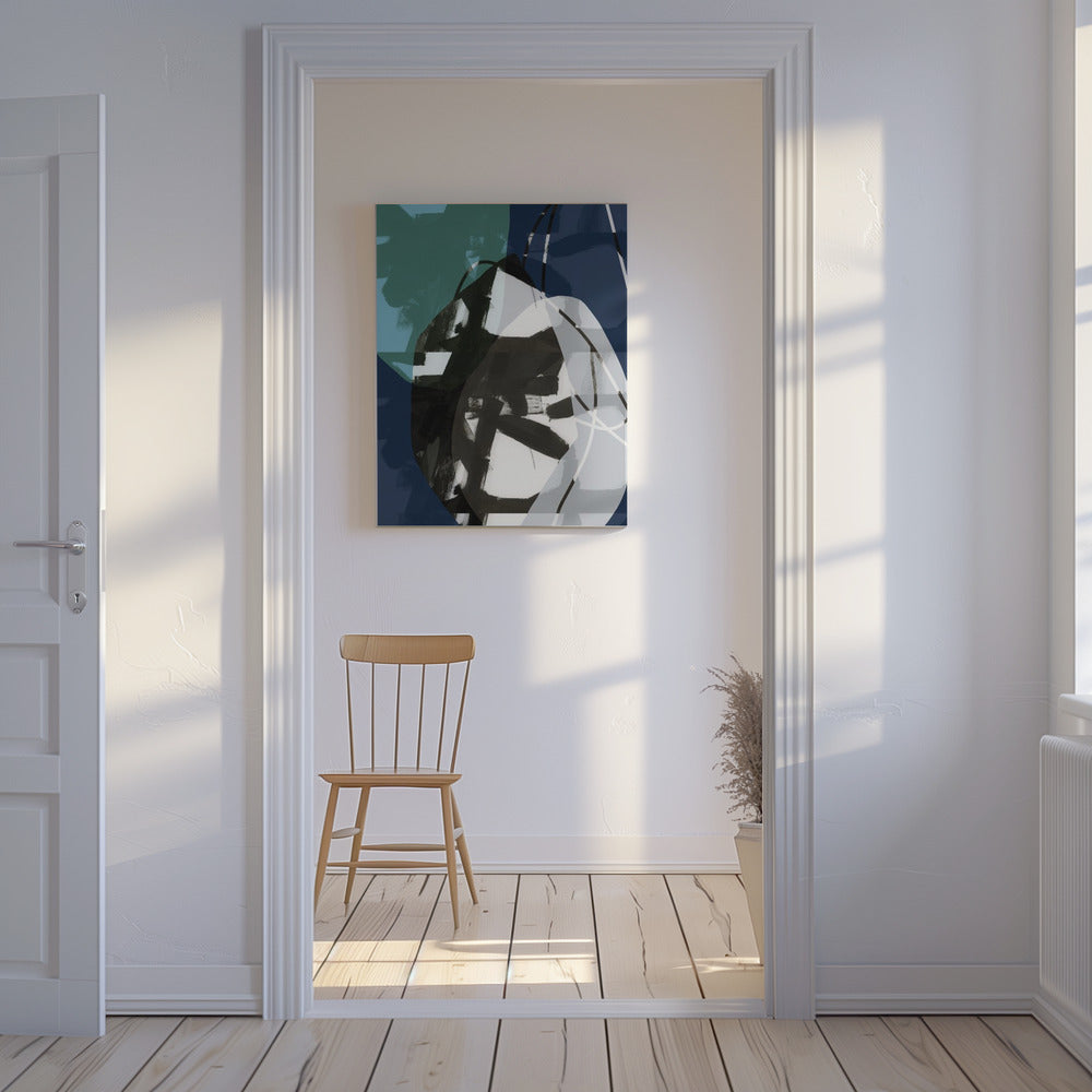 Dark Blue Beauty No2 | Canvas