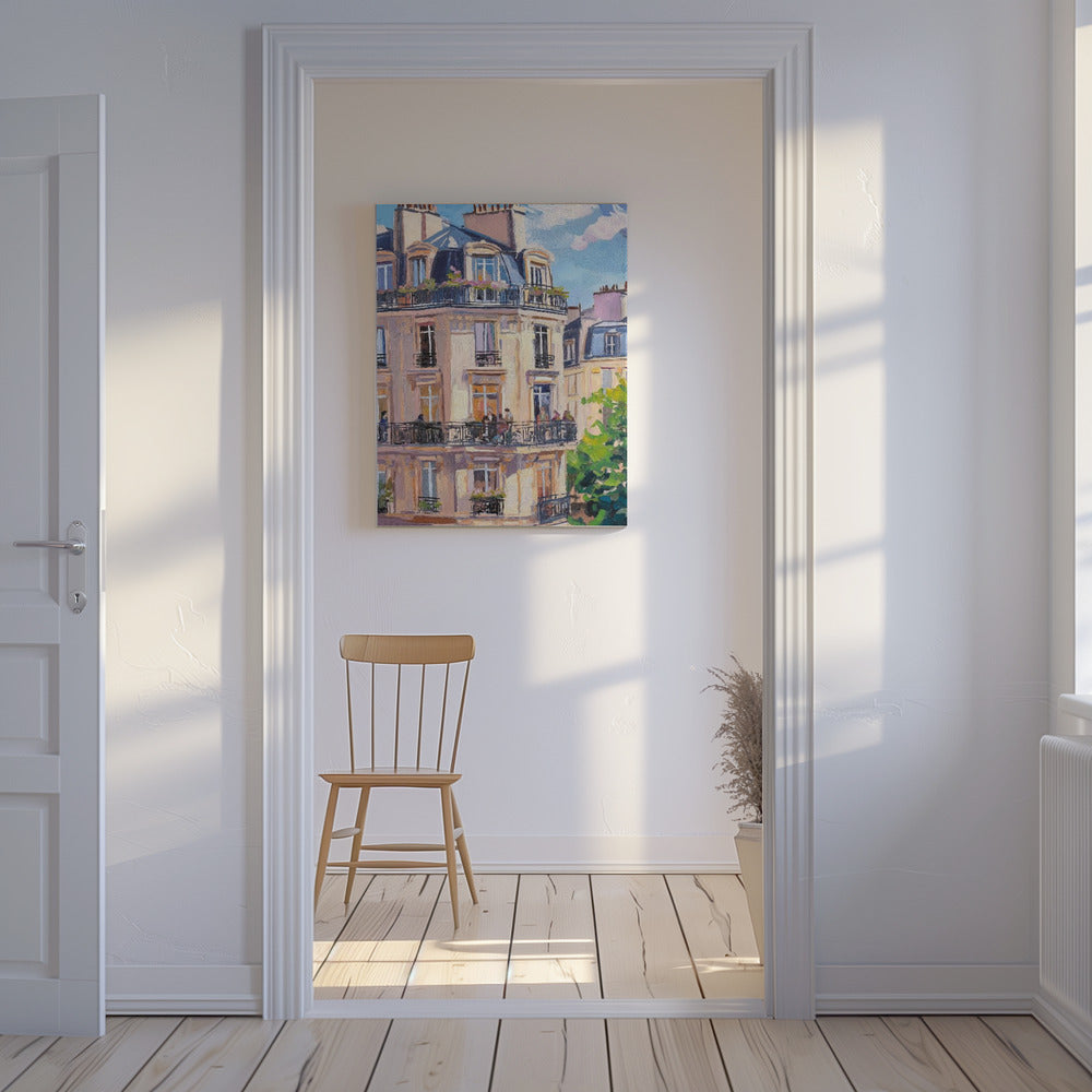 Paris Building | Canvas