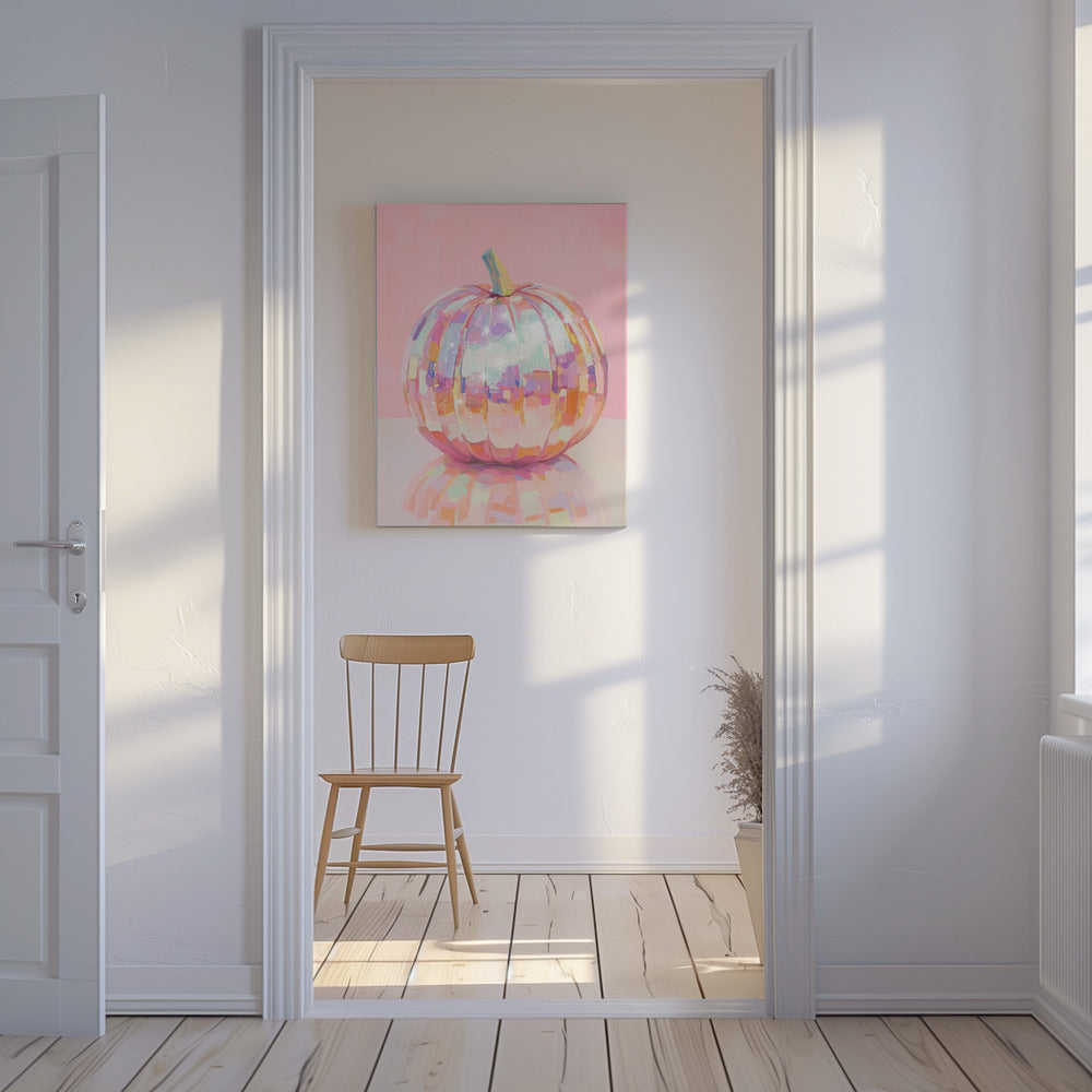 Iridescent Pumpkin | Canvas