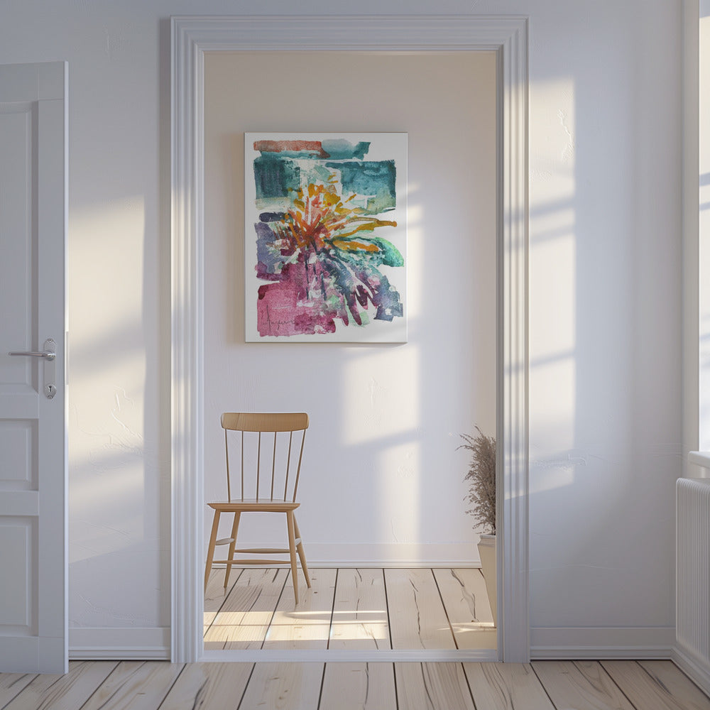 Orchid Passion Watercolor | Canvas