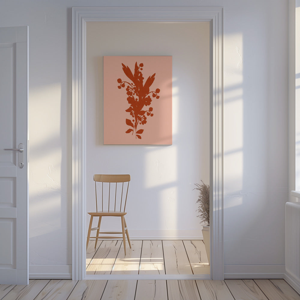 Floral Silhouette 8 | Canvas