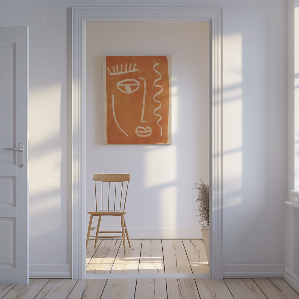 Abstract Face Portrait | Canvas