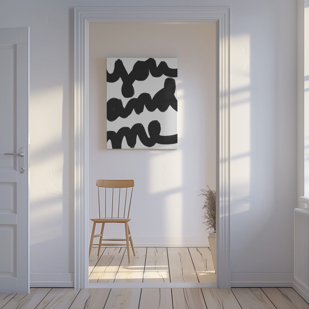 Togetherness Scribble | Canvas