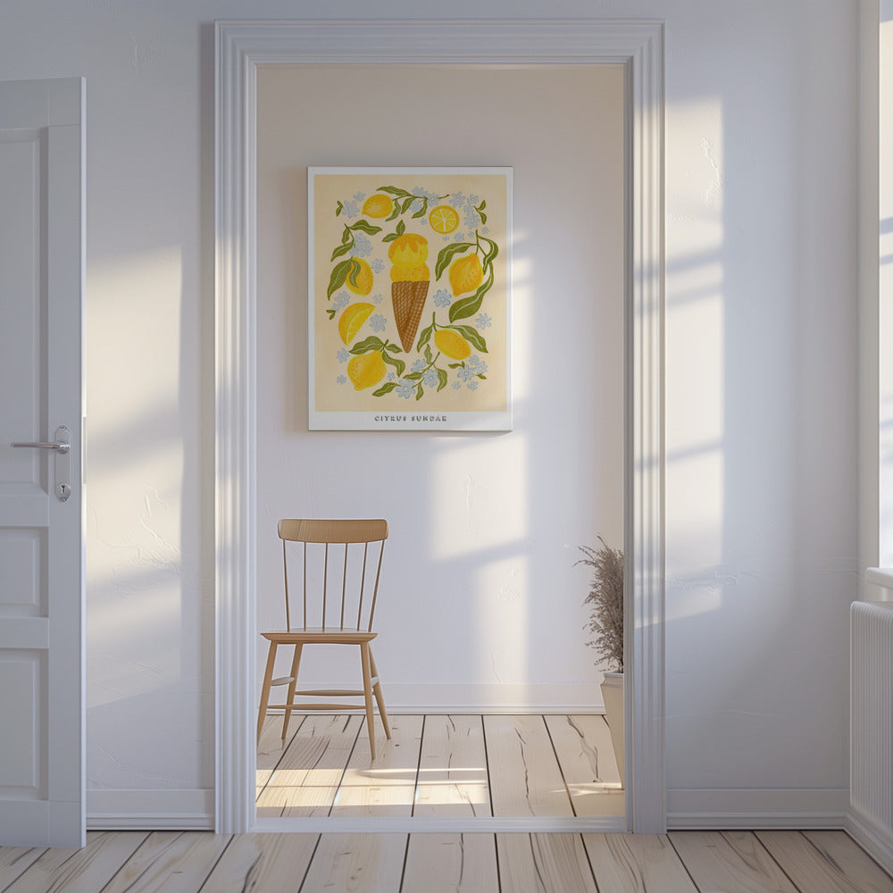 Citrus sundae | Canvas
