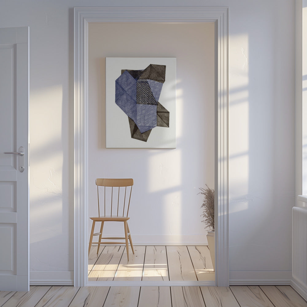 Polygonal shape XV. | Canvas