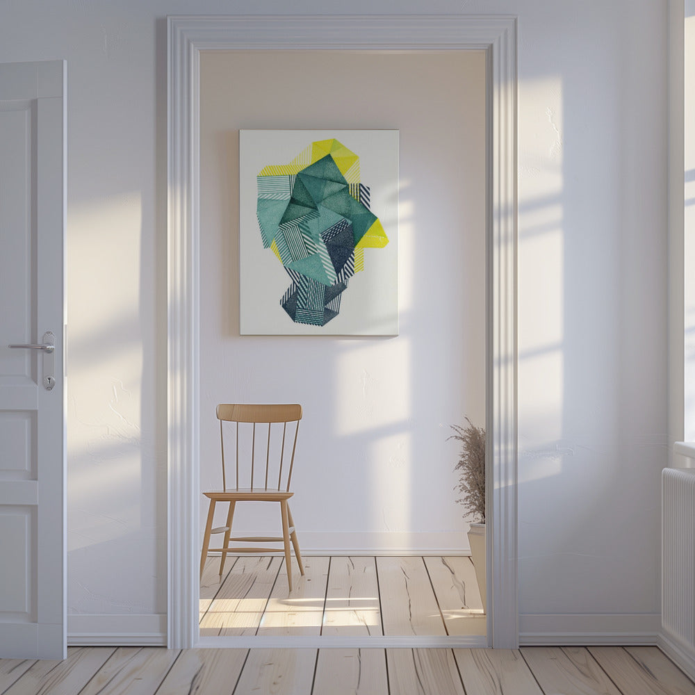 Polygonal Shape V. | Canvas