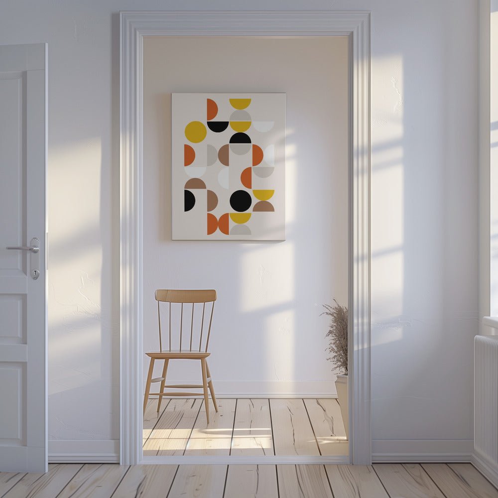 Mid Century Pattern | Canvas