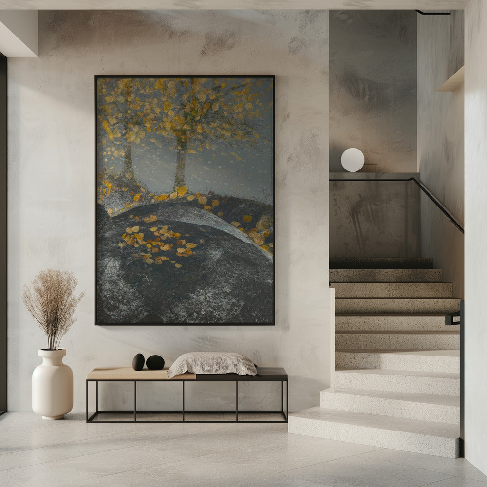 Falling leaves | Poster