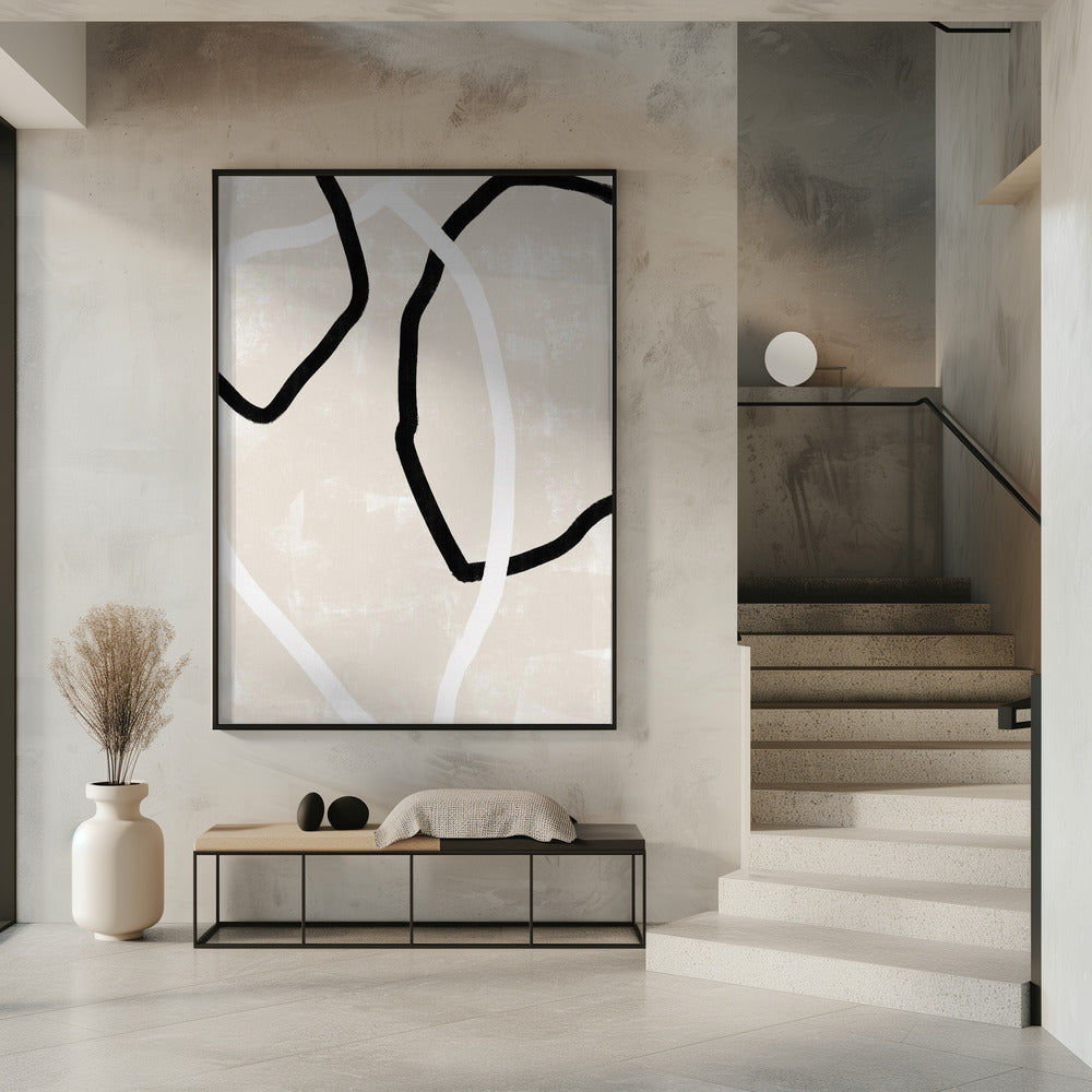 Curved Lines Dance | Poster