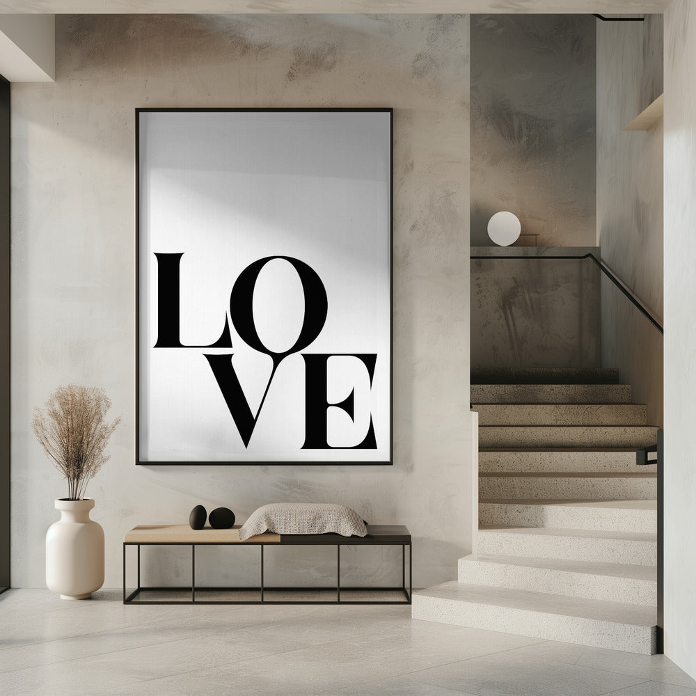 Bold Love Typography | Poster