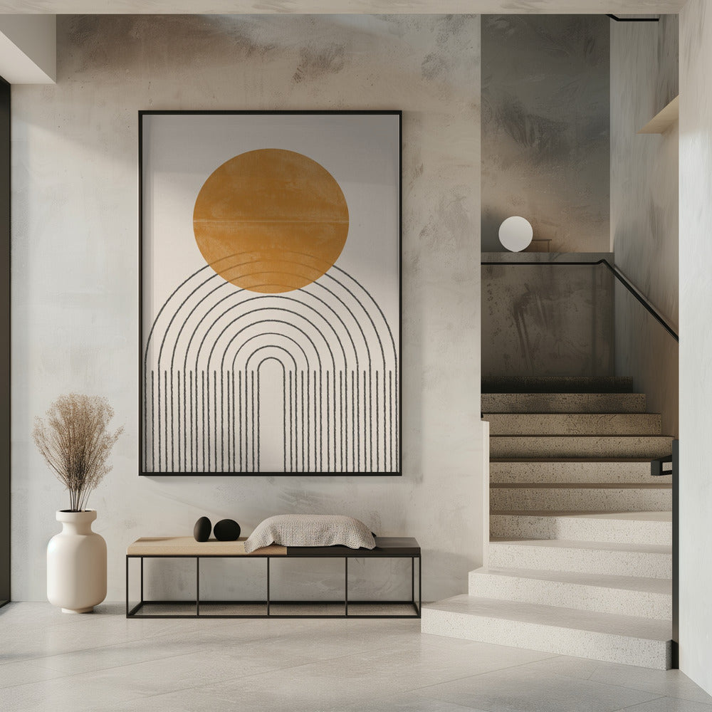 Arc and Sunburst | Poster