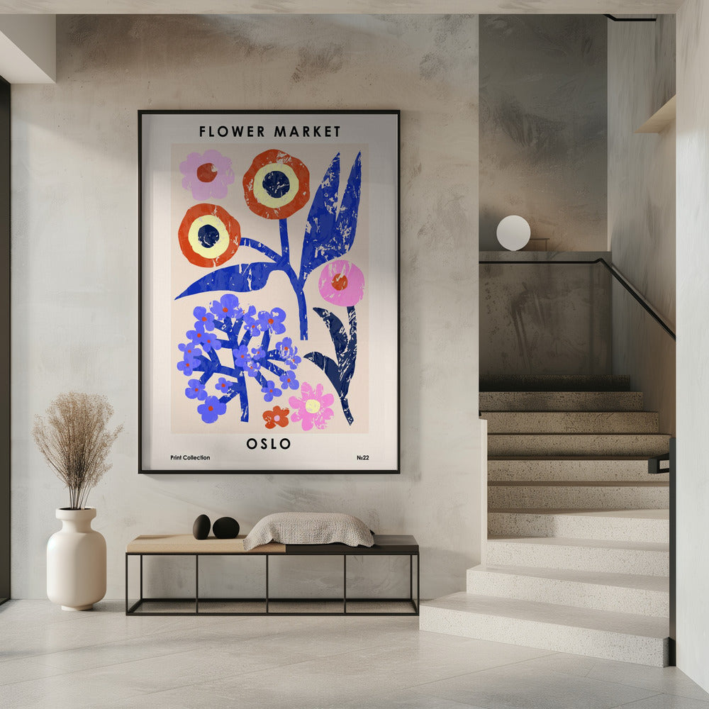 Flower Market. Oslo | Poster